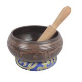 Meditation Singing Bowl With Special Etching.