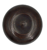 Singing Bowl With Engraved Mandalas.