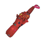 Umbrella with Automatic open/close. With polka dots & frills. RED Bermoni