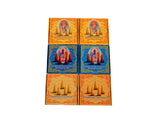 Bermoni Bhutanese Aromatic Tibetan Meditation Cone Mix Incense Pack of 6 (FH-INS-1109MIX3)