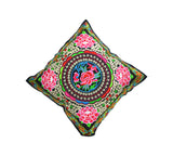 Floral Embroidered Cushion Cover(ZZ-10)