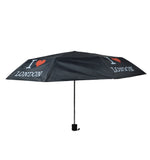 Black Folding Umbrella with "I love London" Print. Light & Easy to Carry -(LON-02)