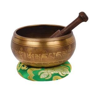 Golden & Black Art Decor Singing Bowls.