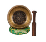 Golden & Black Art Decor Singing Bowls.