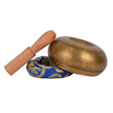 Meditation Singing Bowl With Special Etching.