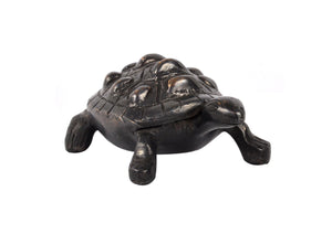 Bermoni Tortoise Metal Statue Décor (TH-TUR-1054-BLK)