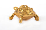 Bermoni Tortoise Metal Statue Décor (TH-TUR-1054-GLD)