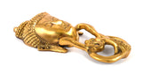 Bermoni Budhha Door Knocker Wall Sculpture (TH-DBUD-1056-GLD)