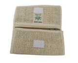 Durable Tri-fold Hemp Wallet-DT-PRS-1018NRL