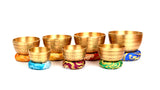 Bermoni Tibetan Set of 7 Meditation Singing Bowl for Healing Prayer,Yoga with Mallet & Cushion (SING-1122SET7)