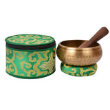 Hand Beaten Singing Bowl With Bajra Crafted.