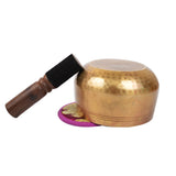 Tibetan Hand Hammered Meditation Singing Bowl For Meditation Yoga With Mallet & Cushion