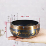 Newest Tibetan Bowl Singing Bowl Decorative-wall-dishes Home Decoration Decorative Wall Dishes Tibetan Singing Bowl