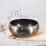 Newest Tibetan Bowl Singing Bowl Decorative-wall-dishes Home Decoration Decorative Wall Dishes Tibetan Singing Bowl