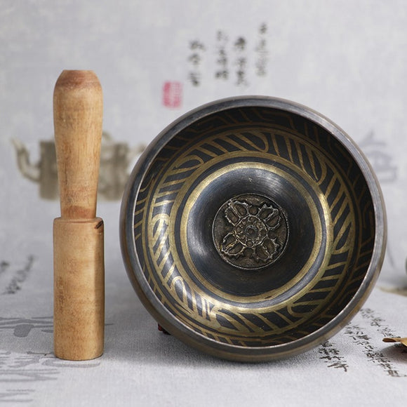 Best Sale Tibetan Bowl Singing Bowl Decorative-wall-dishes Home Decoration Decorative Wall Dishes Tibetan Singing Bowl