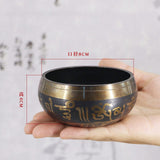 Best Sale Tibetan Bowl Singing Bowl Decorative-wall-dishes Home Decoration Decorative Wall Dishes Tibetan Singing Bowl