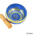 Tibetan Bowl Handmade Nepalese Buddha Singing Set With Mallet For Meditation Chakra Healing Prayer Yoga Home Decor