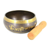 Sacred Dharma Monks Lama Tibetan Singing Bowl Set Decorative-wall-dishes Tibetan Singing Bowl Set Spiritual Gift for Silent